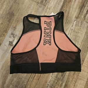 PINK crop sports bra